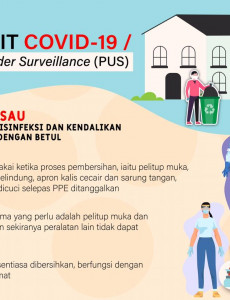 Pesakit COVID-19 : Lakukan Disinfeksi & Kendalikan Sisa Buangan Dengan Betul (1)